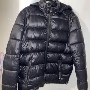 Worn twice Black Guess Men Jacket